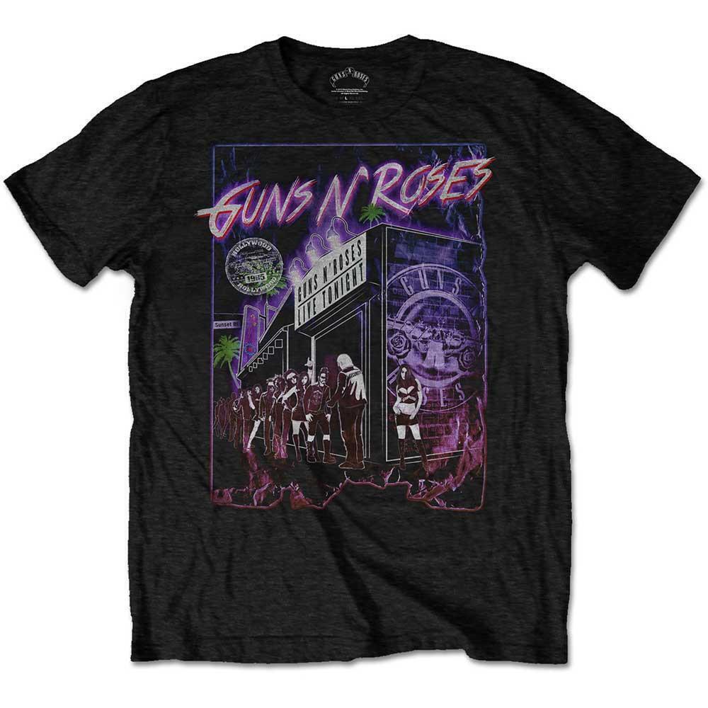 Guns N Roses Unisex T Shirt Sunset Boulevard